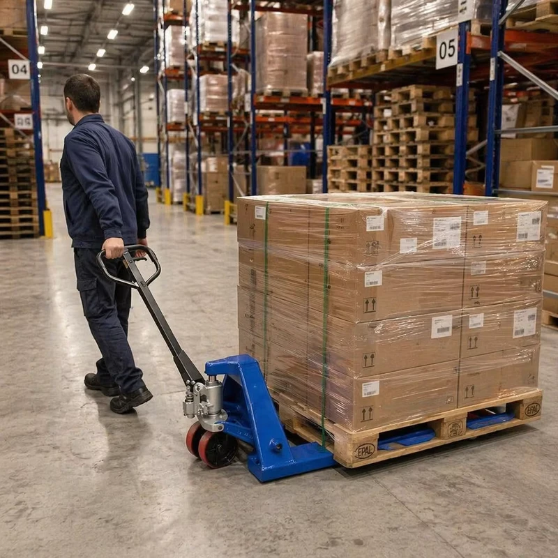 CE Certified 3000kg Manual Hydraulic Pallet Truck Hand Pallet Jack for Europe Market