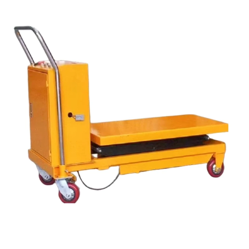 CE Standard Portable Hydraulic Electric Hand Scissor Lift Trolley