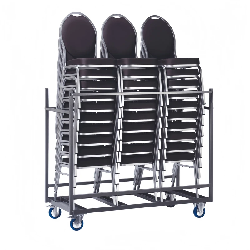 CH05106 Heavy Duty 500kg Steel Wire Shelf Cage Trolley 1530*740*1440mm 4 Wheel Powder Coated Logistic Cart