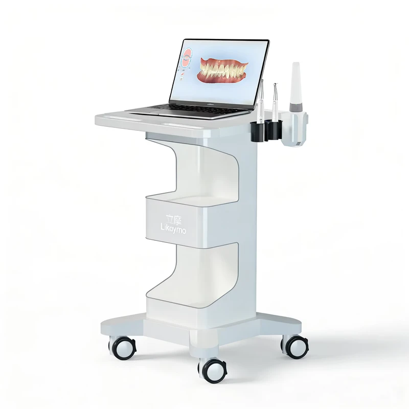 CO 1 Hospital Furniture Dental Implant Cart Dental Mobile Table Cart Scaler Trolley