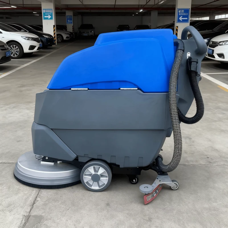 CTO Commercial Janitorial Cart Floor Cleaning Scrubber with Rust Resistant Design 600 lb Capacity for Indoor Use