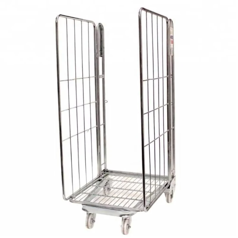 Cage Trolley for Cargo Industrial Container Cages Trolleys