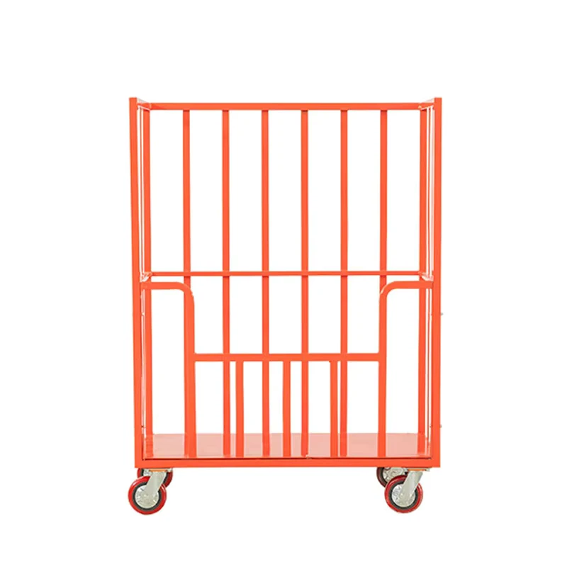 Caged Trolley Roll Container Supermarket Used Heavy Duty Roll Cage for Sale