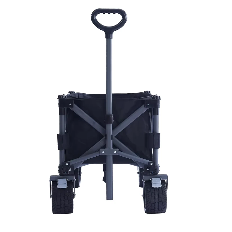 Camping Beach Cart Collapsible Folding Utility Picnic Car Camping Trolley Cart