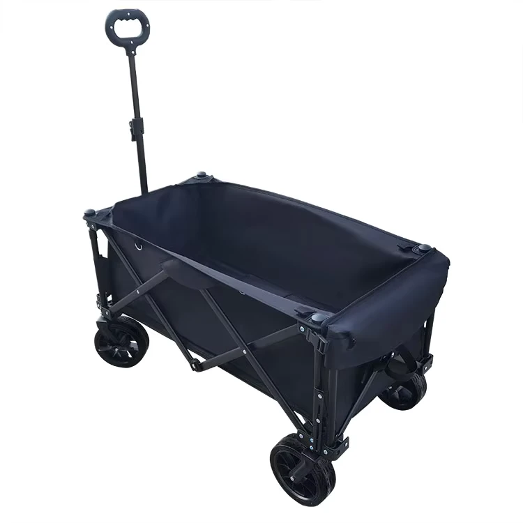 Camping Cart Folding Outdoor Garden Park Utility Wagon Portable Beach Cart with Extension Board