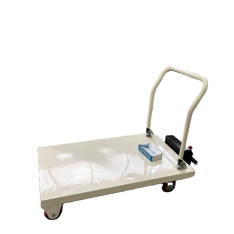 Car mounted Hydraulic Lifting Trolley