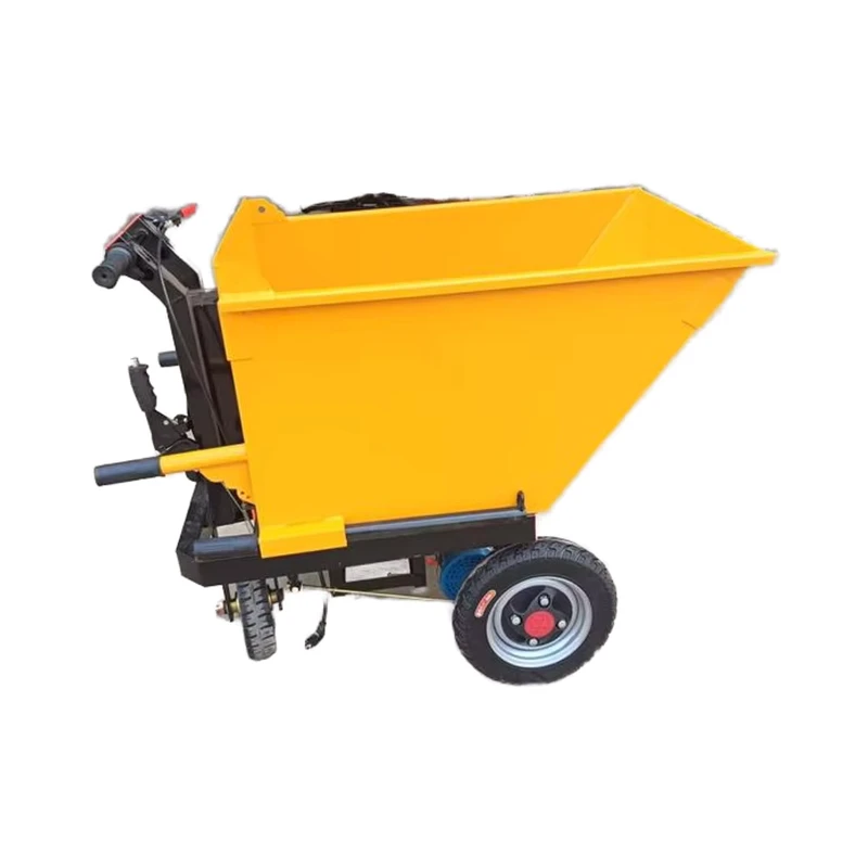 Cargo Tricycle Multipurpose Hand Trolley Electric Ash Cart small Dump Truck for Construction Site