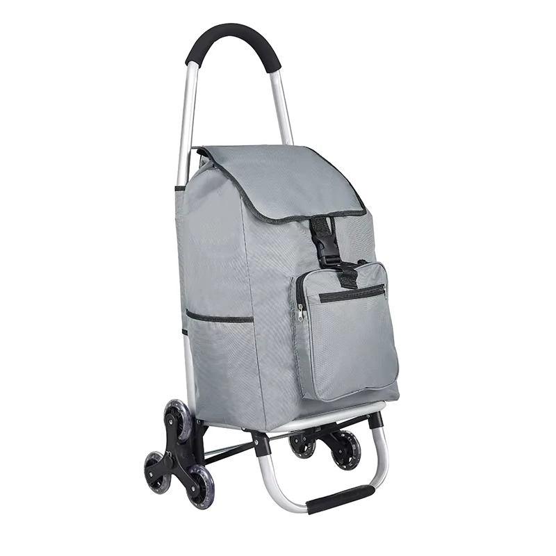 Carrito De Mercado extra Large Collapsible Shopping Cart Folding Trolley
