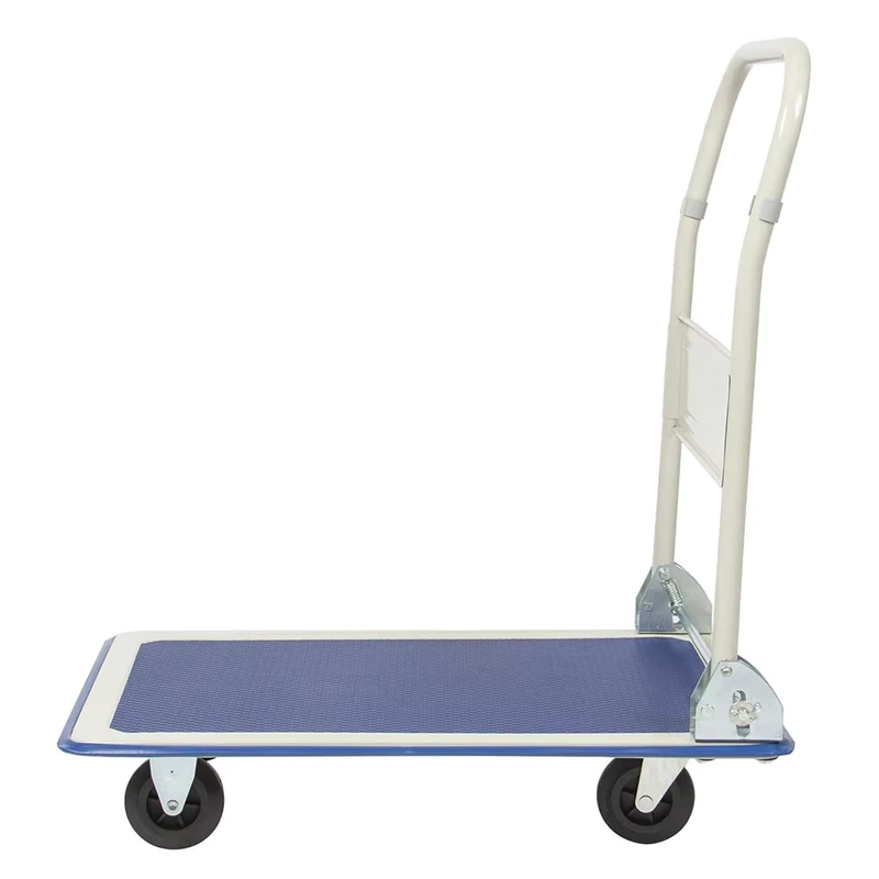 Carrying Goods Foldable Hand Trolley for Warehouse Shopping Hand Cart Trolley with Wheel