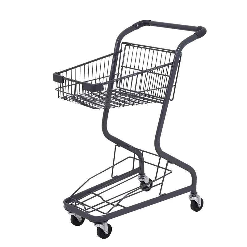 Cart Small Basket Shopping Trolley for Factory