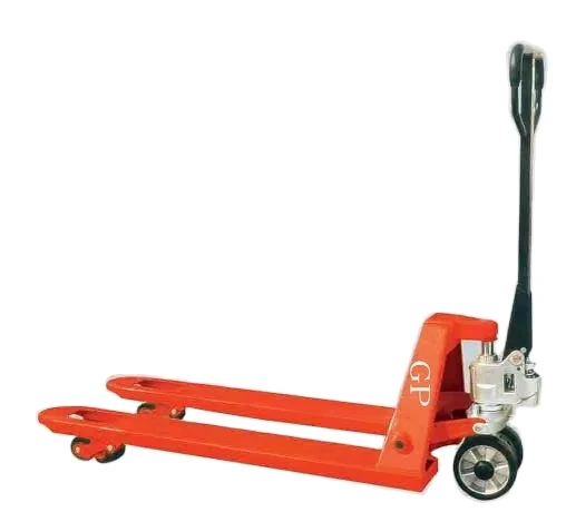China 2-3 Ton Nylon Wheel Manual Pallet Truck Powered Pallet Truck for Restaurant Retail Industries Hand Pallet Truck