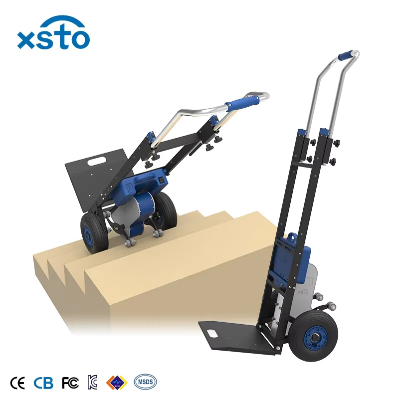 China CE Quality ZW4170D STEEL Lithium ion Hand Truck Powered Stair Climber