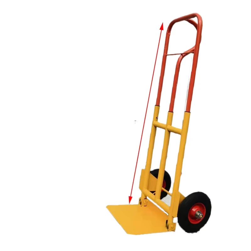 China Factory Supply 500kg Load Cargo Carrier Trolley 2 Wheels Lithium Battery Electric Hand Trucks