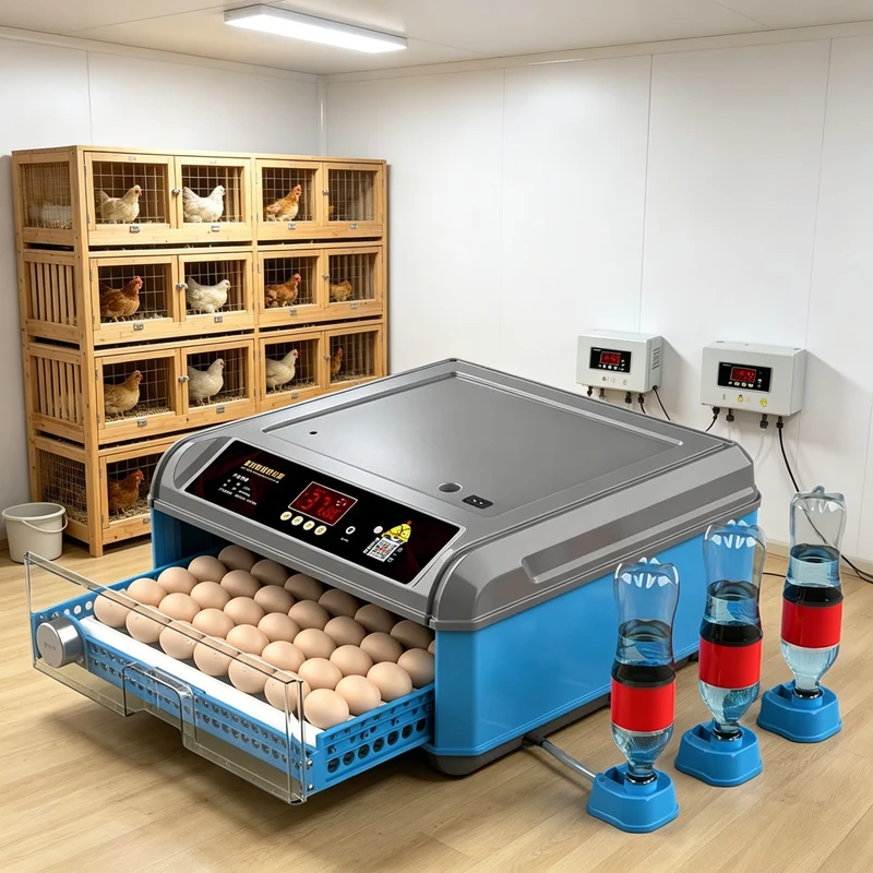 China Manufacturer Hatcher Machine Egg Incubator Humidifier Diy Thermometer Hygrometer Egg Incubator Trolley Fully Automatic