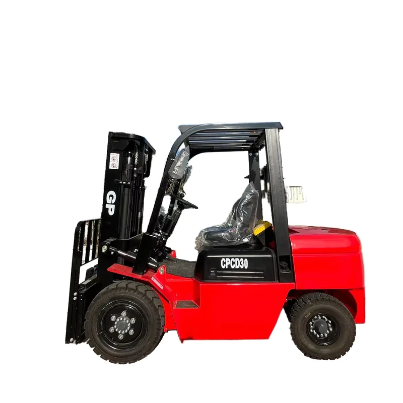 China Small Seat Operator Manual Forklift 3.5T 10T Diesel 3 Stage Mast Farm Warehouses New Condition 3ton Capacity Engine Core