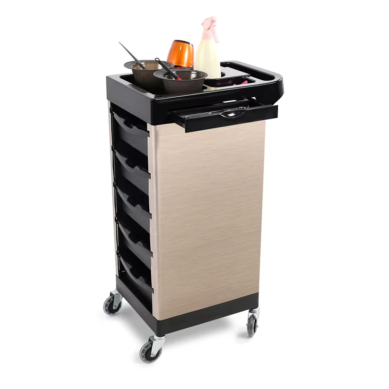 China Trade Quality Salon Cart Beauty Trolley for Barber Shop