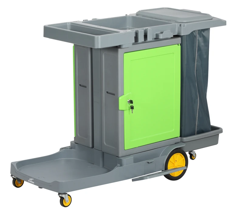 Cleaning Car Multi-functional Trolley KTV Linen Car Hotel Work Car