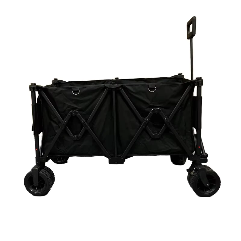 Collapsible Folding Beach Utility Cart Trolley Wagon Picnic Camping Sports Entertainment Tools OEM 200L Four Wheel