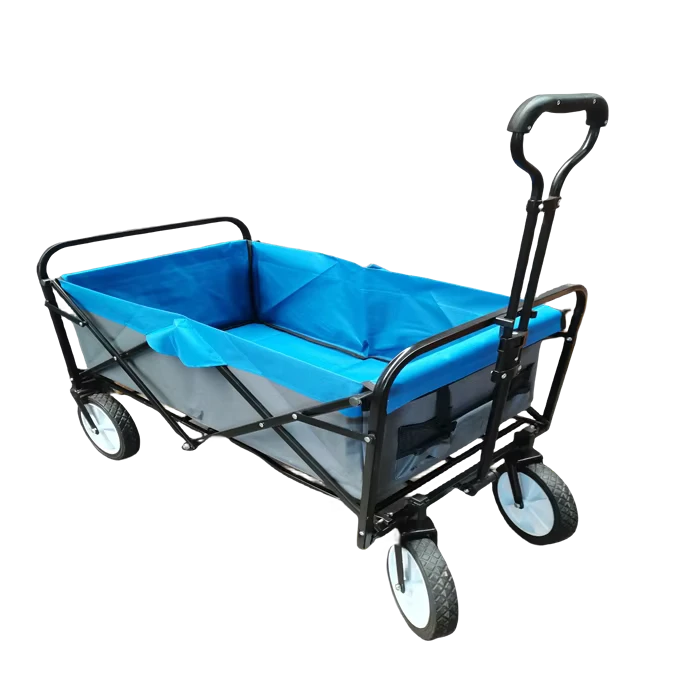 Collapsible Folding Utility Car Wagon Outdoor Camping Cart Beach Picnic Foldable Camping Wagon Kids Wagon