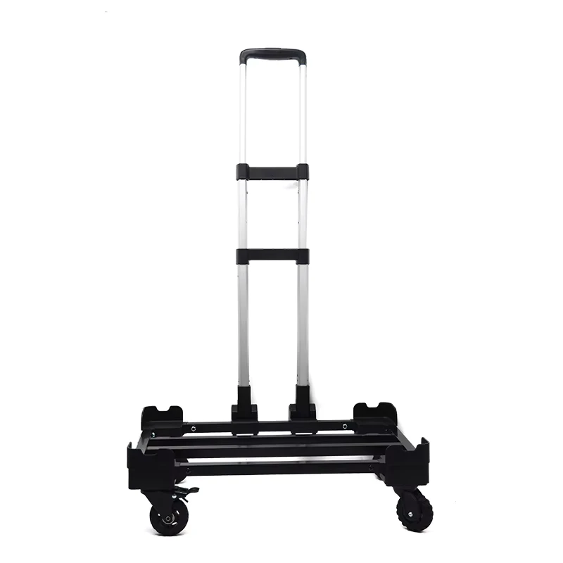 Collapsible Hand Push Cart Folding Hand Capacity Trolley Cart Mobile Energy Storage Battery Truck Battery Lithium Trolley Cart