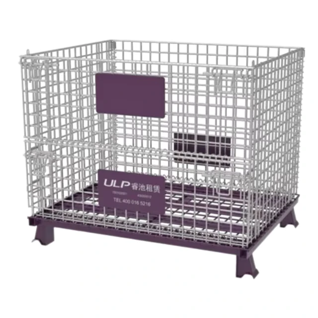Collapsible Roll Cage Foldable Warehouse Trolley for Logistics Retail Distribution Cl L