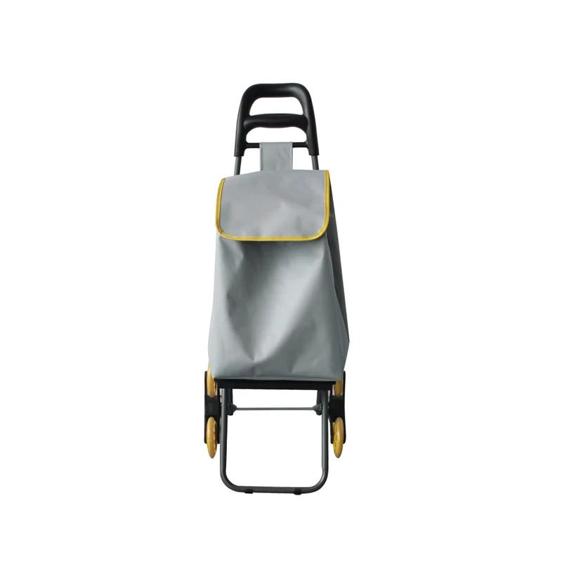 Collapsible Shopping Trolley Heavy Duty Portable Cart with Wheels for Daily Use