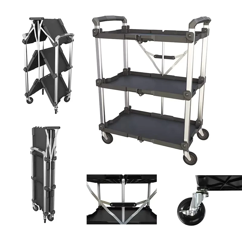 Collapsible Utility Carts 105cm Fold up tools