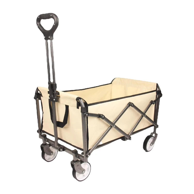 Collapsible Waterproof Outdoor Furniture Camping Cart Trolley Reinforced for Shopping Hand Truck