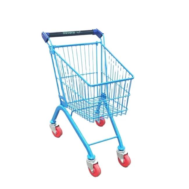 Colorful Kids Shopping Trolleys Carts Toy for Children