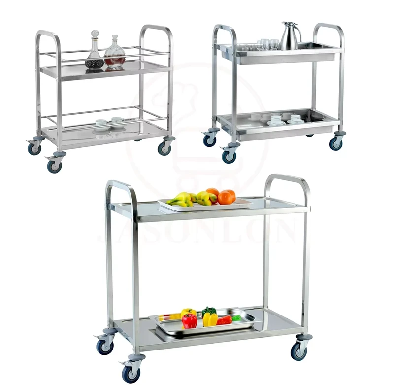 Commercial Catering Equipment Restaurant Service Trolley Hotel Serving Food Trolley & Serving Cart Trolley & Buffet Trolley