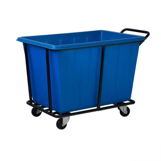 Commercial Cleaning Cart on Wheels for Laundry Use
