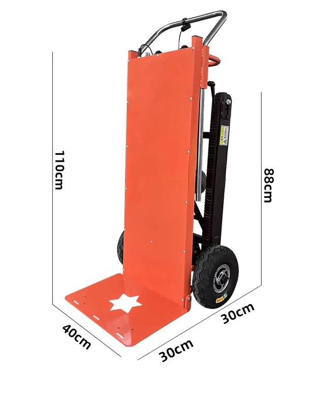 Commercial Home High Power Stair Climber Machine Transport Cargo Climbing Dolly Electric Hand Cart Shopping Trolleys Foldable