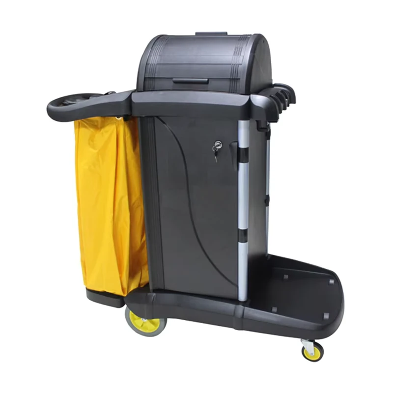 Commercial Multifunctional Janitor Cart for Hotels Restaurants