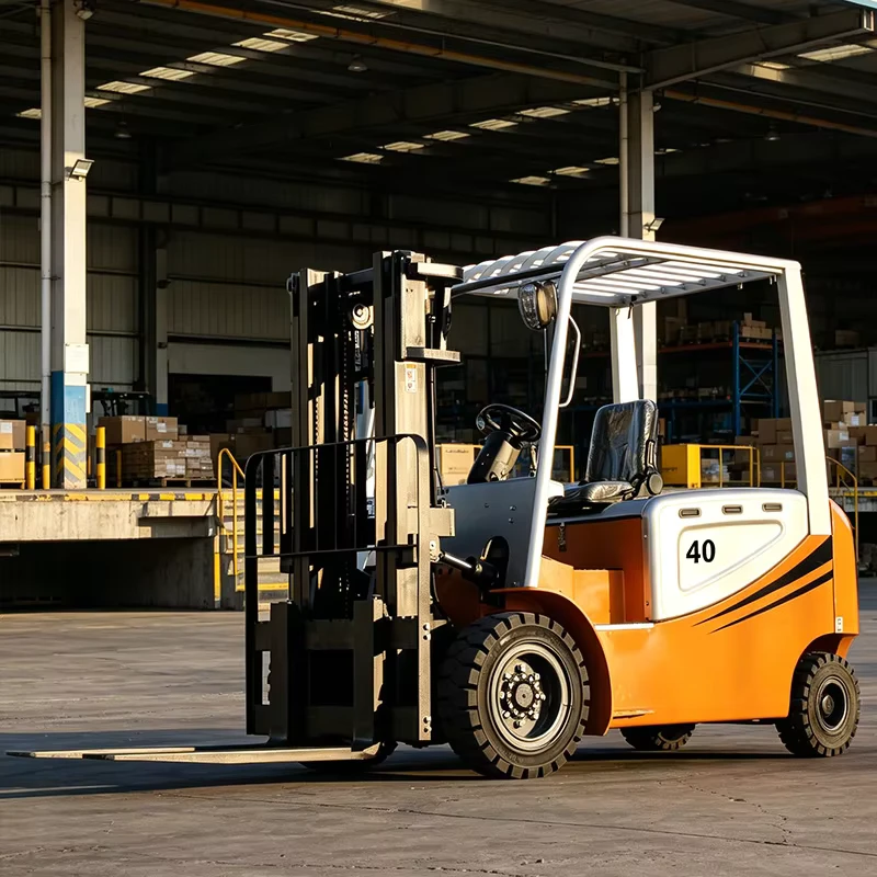 Compact 1 Ton 1.5 Ton 2 Ton Forklift Truck High Efficiency Warehouse Logistic Lift Truck