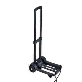 Compact Mini Steel Collapsible Telescopic Lightweight Flat Folding Portable Shopping Retractable Luggage Hand Trolley Cart Truck