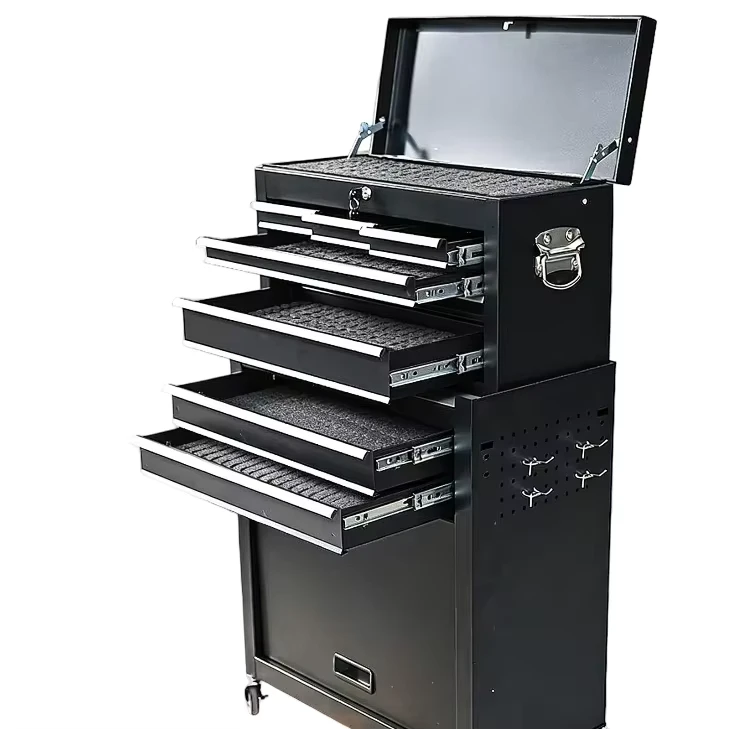 Compact yet Spacious Styling Trolley Contemporary Metal Hairdressing Cart with Integrated Tool Rack 360° Rotating Wheels