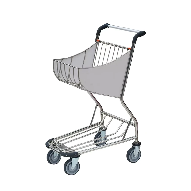 Convenient Airport Luggage Trolley Cart Labor Saving Hand Brake Airport Trolley