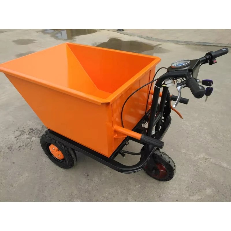 Cost Effective Electric Hand Trolley With Compact Flexible Body for Short Distance Material Transportation