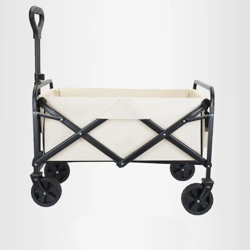 Country Camping Camp Trailer Outdoor Folding Camping Hand Pulled Picnic Trolley