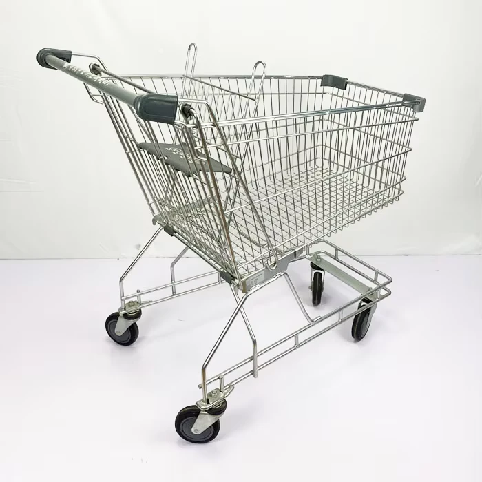 Custom Australian Style 150L Carro De Compras Super Market Shopping Cart