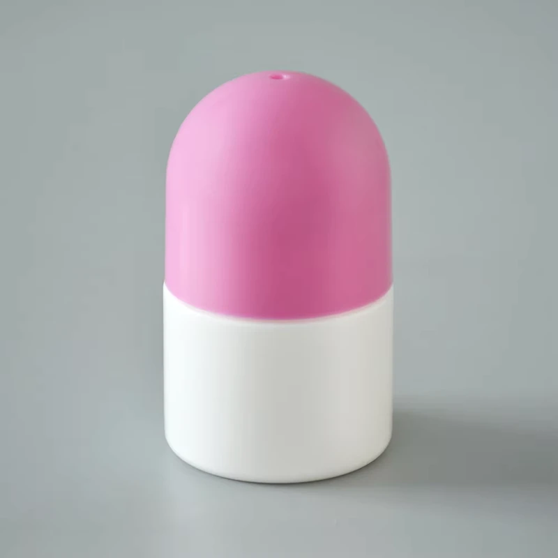 Custom Color 20g MAX 38ml Empty Deodorant Containers for Shampoo Lotion Face Mask Wigs Cosmetic PP Plastic Roll-On Bottle