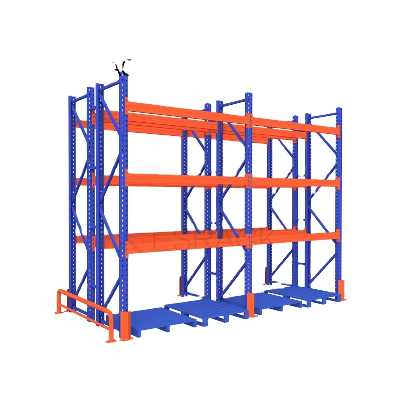 Custom Heavy Duty Industrial Steel Storage Carpet Roll Display Warehouse Beam Pallet Racking Systems Stacking Racks Shelves