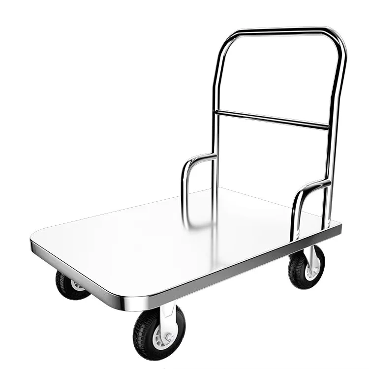 Custom Heavy Duty Trolley Platform Cart Hotel Restaurant Supplies Fabrication Services Available