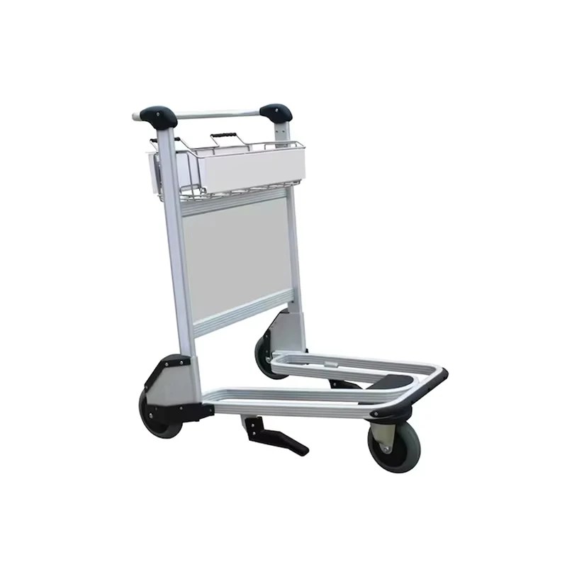 Custom Heavy Duty Wheel Airport Luggage Trolley