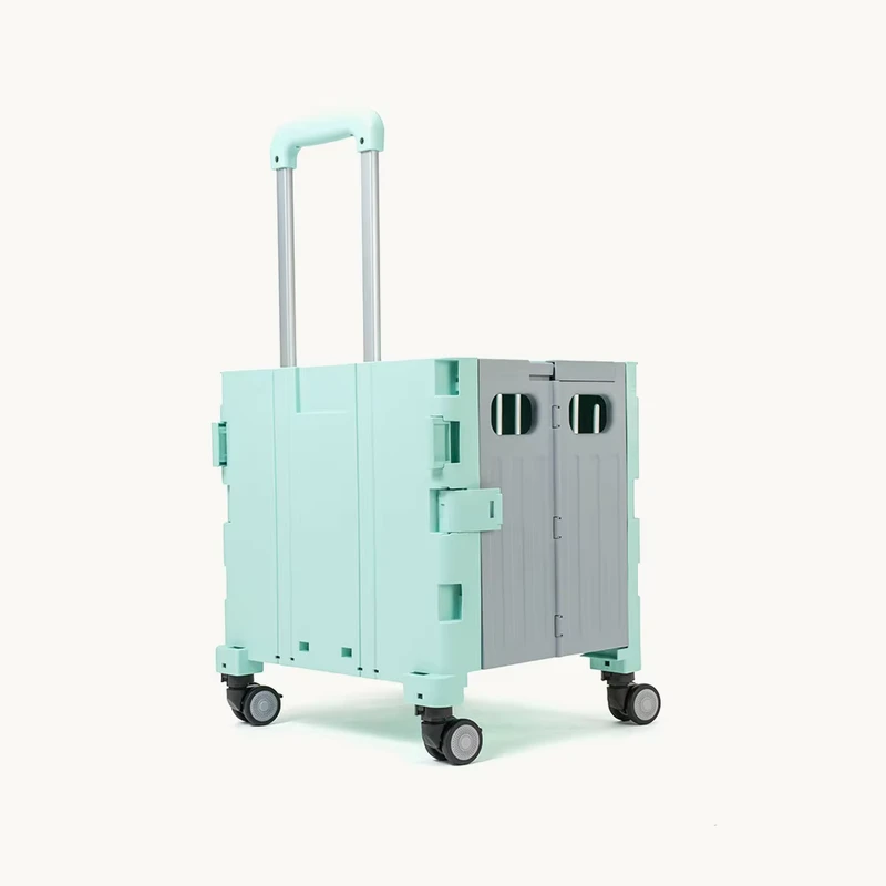 Custom Multifunctional Store Shopping Trolleys Utility Carts Portable Foldable Camping Car Shopping Cart Shopping Trolley