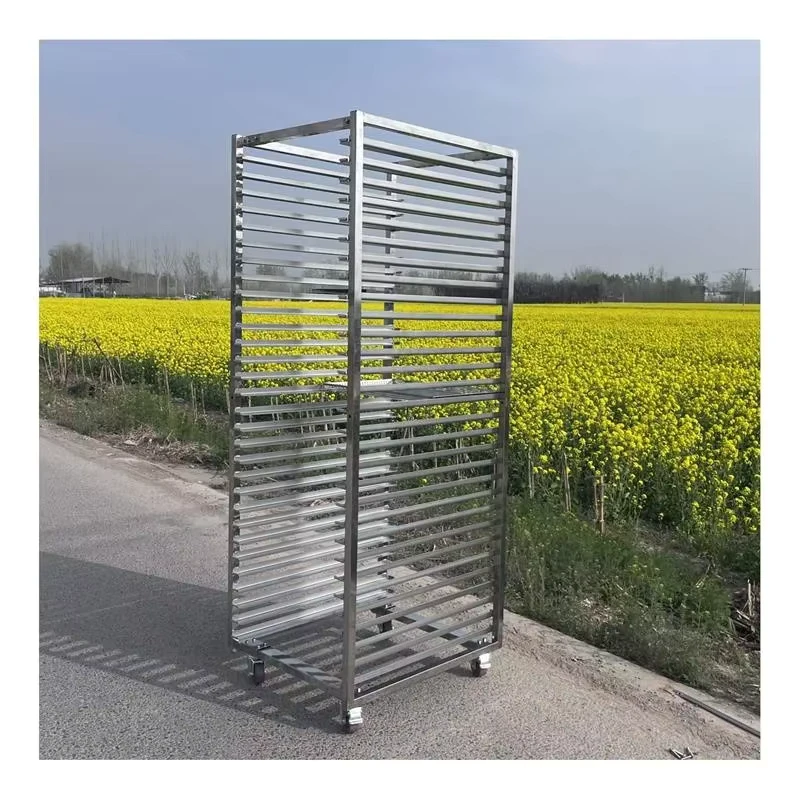 Custom Size Stainless Steel Hand Cart Easy Clean Corrosion Resistant Push Cart for Industrial Commercial Use