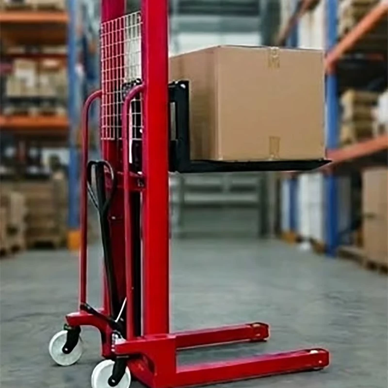Customizable 1000kg 2000kg 3000kg Manual Hydraulic Hand Stacker Forklift