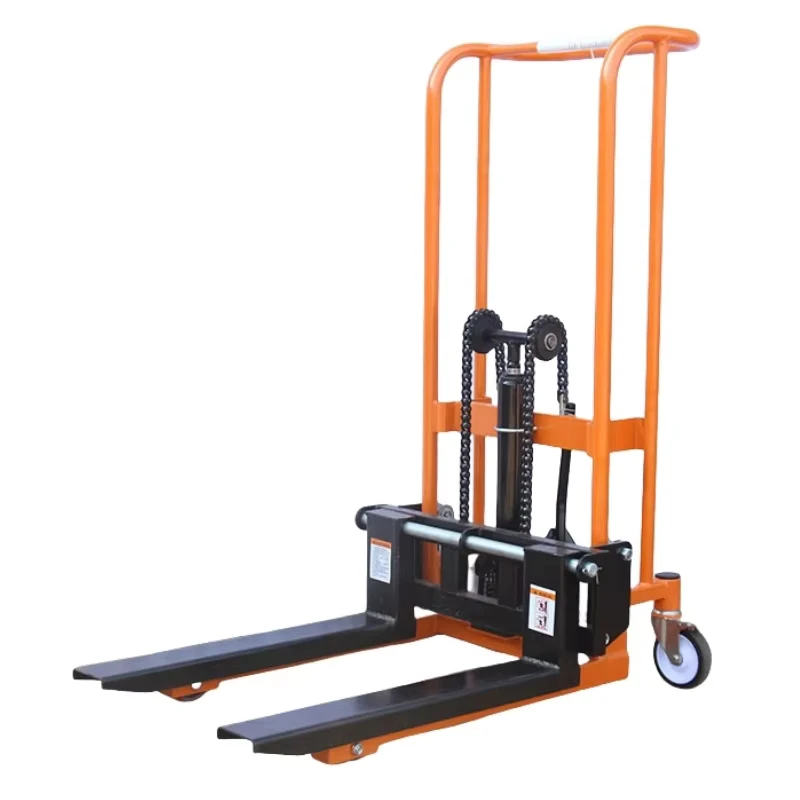 Customizable 260kg Micro Forklift 1.2m Universal Hydraulic Driver Small Household Four Wheel Trolley Storage Shopping Moving