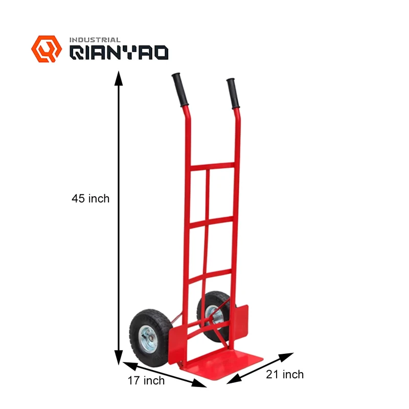 Customizable Heavy Duty 300kg Stainless Steel Folding Shopping Cart Trolley Platform Trailer Handcart Wagon Tools OEM Support