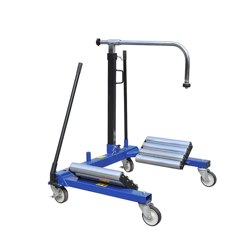 Customizable Manual Hydraulic Oil Drum Truck with Three Wheel Forklift Multi Function Hawk Loading and Unloading Forklift